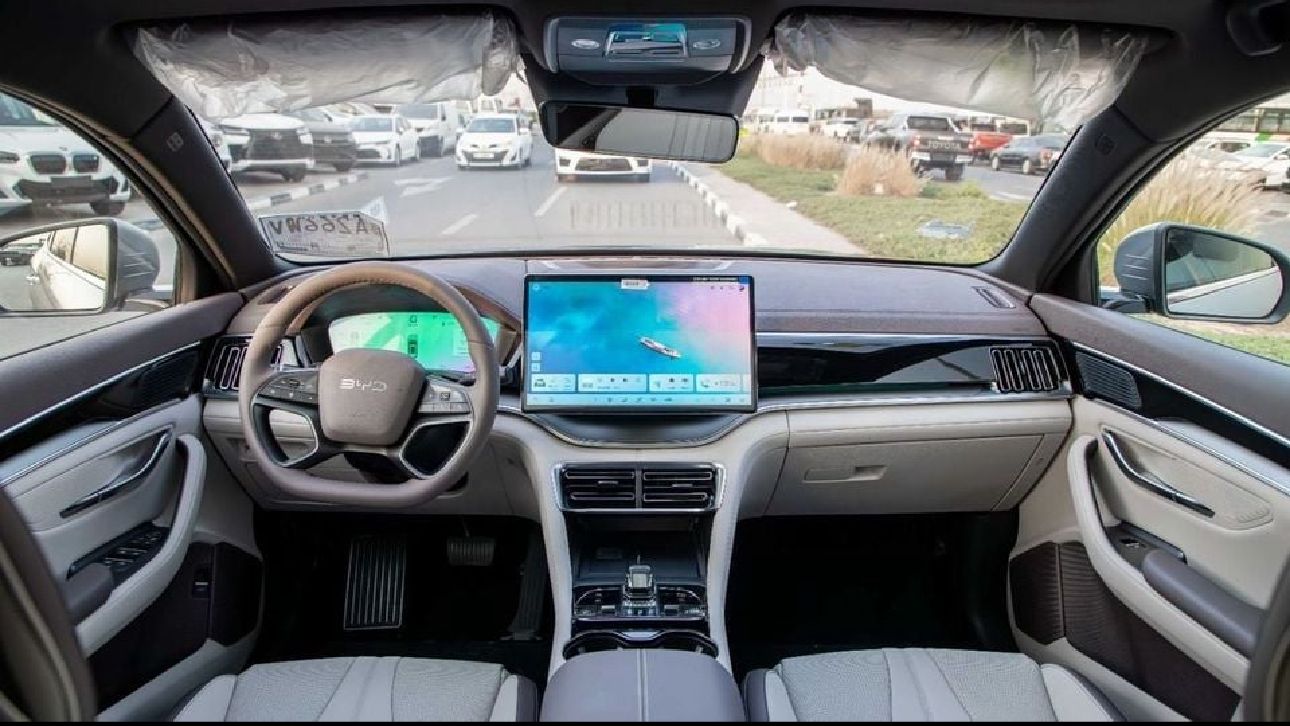 BYD Song PLUS EV 2026 интерьер